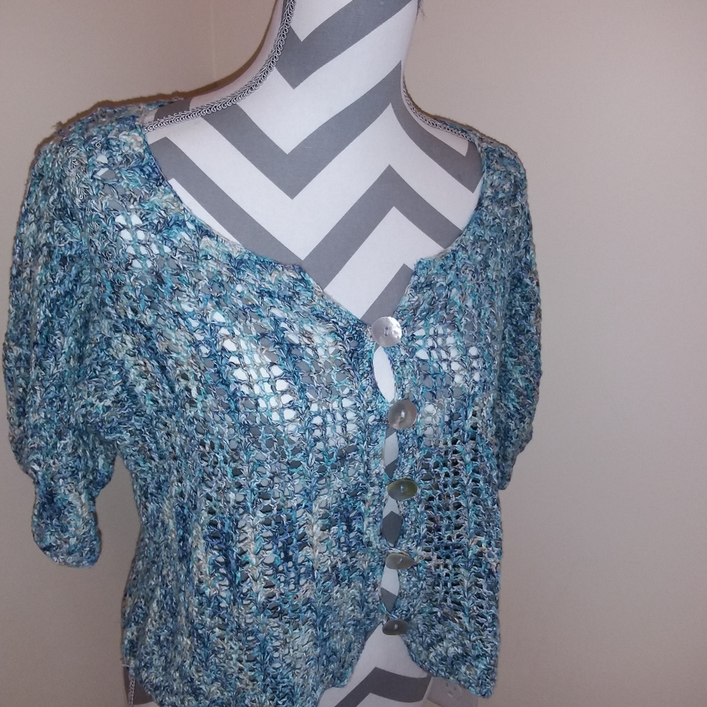 Blue Spring Sweater